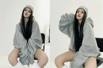 Lisa烟熏妆写真曝光