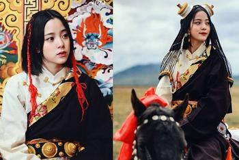 娜娜参加藏族婚礼