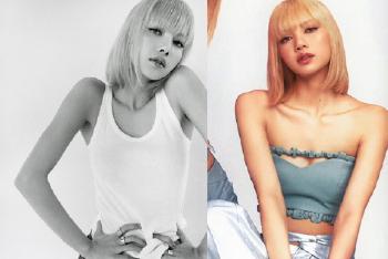 Lisa抹胸吊带身材辣