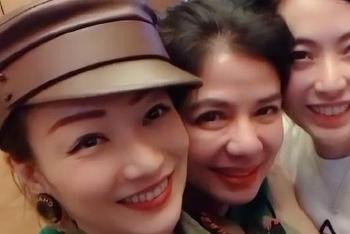 甘比郑秀文钟楚红聚餐