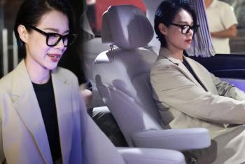 胡杏儿女强人气场爆表