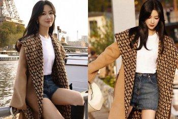 杨紫巴黎美拉德大片