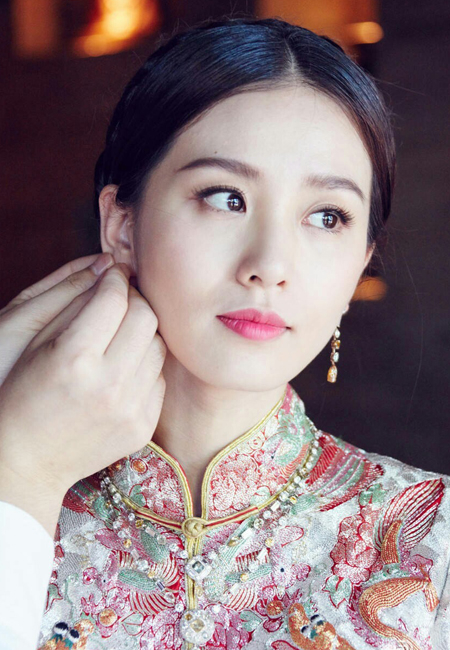 迎亲中式新娘妆