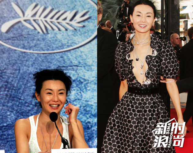 张曼玉-戛纳电影节瞬间