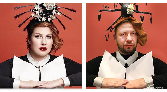 他叫yuriy isterika,他会利用手头的一切来创造名人照片的"改进版".