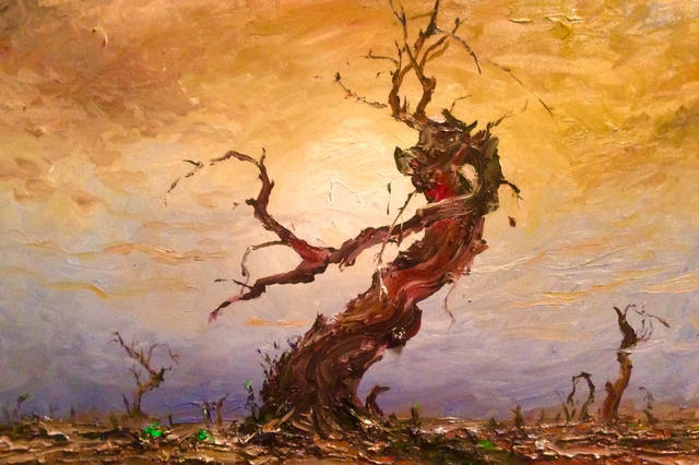 30           《神曲》油画2018年 40x60cm