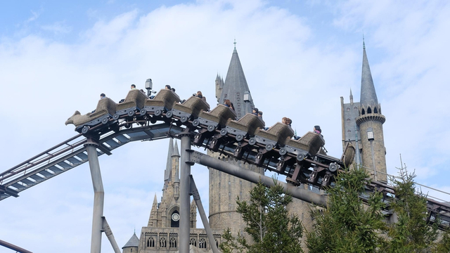 这个好莱坞美梦可是超级刺激的过山车项目,而且过山车也就罢了,这还是