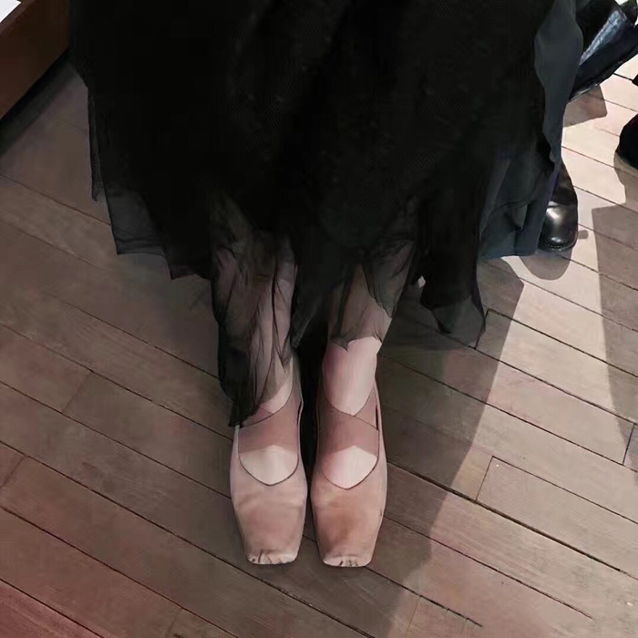 Uma Wang芭蕾舞鞋