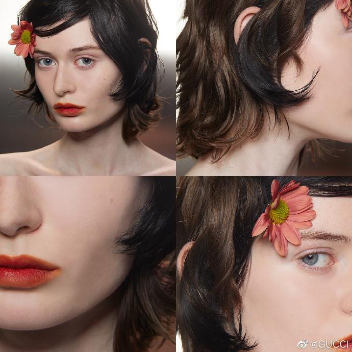 GUCCI 2023秋冬女装系列秀场妆容