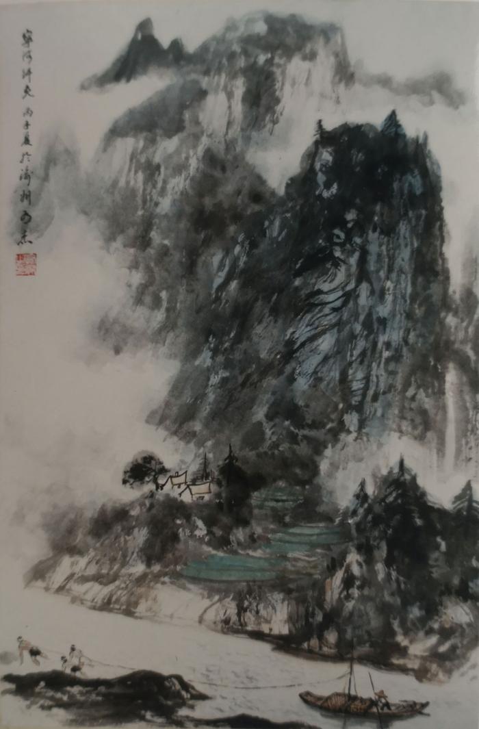 陈有杰重庆巫山小三峡 巫溪山水系列之七