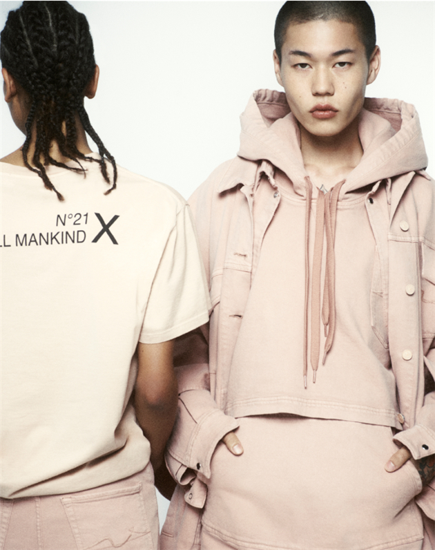 N°21 x 7 For All Mankind 胶囊系列赞美人与人之间的包容和和睦