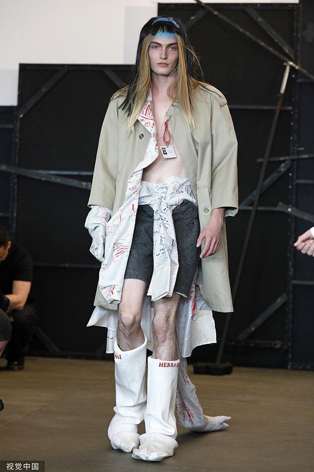 2023春夏伦敦男装周:University of Westminster MA Menswear 品牌秀场