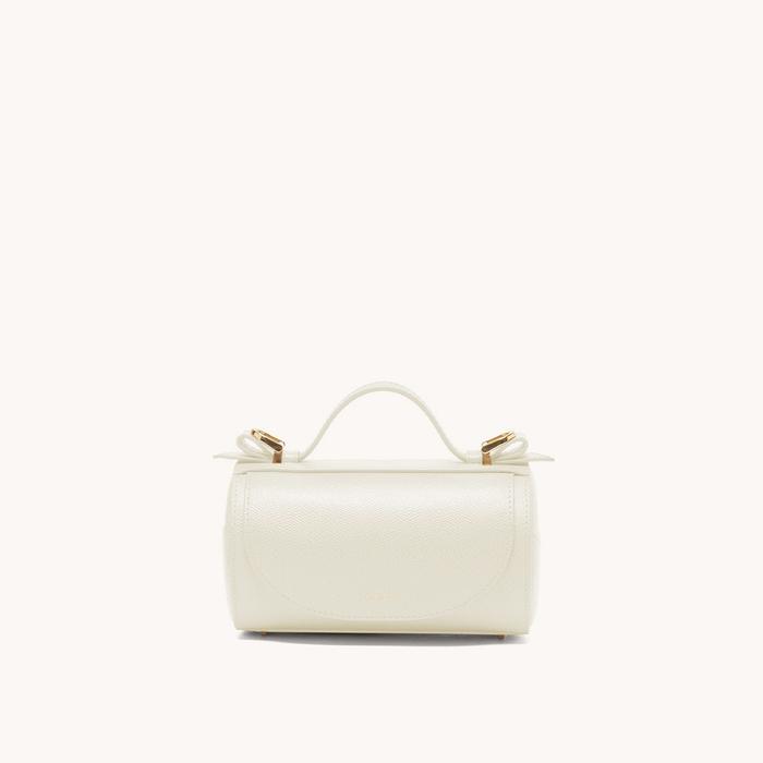 Mini Barrel Pebbled Cream 小号圆筒包荔枝皮奶油色 ¥3880