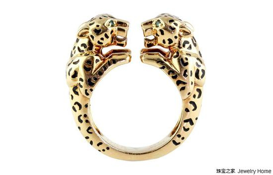 Cartier 卡地亚 猎豹戒指&nbsp;1990-1999年