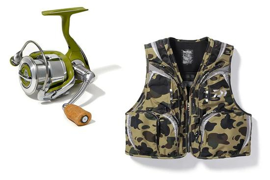 DAIWA x BAPE‘A FISHING APE®’