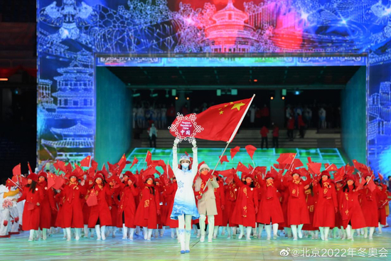 图源@北京2022年冬奥&nbsp;官方微博
