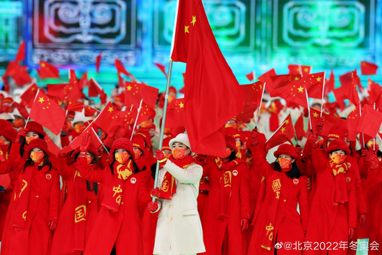 图源@北京2022年冬奥&nbsp;官方微博