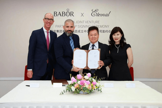 4月颖通与芭宝集团此前在中国香港正式签订战略合作协议