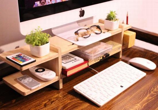 电脑增高架 图片源自www.etsy. com