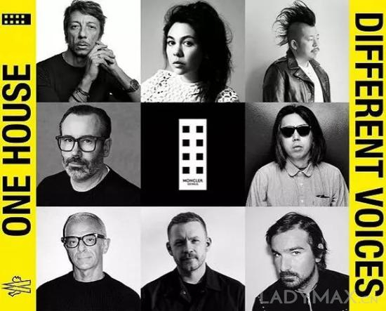 持续寻求提高时尚度，图为“Moncler Genius”去年邀请的 8 位设计师