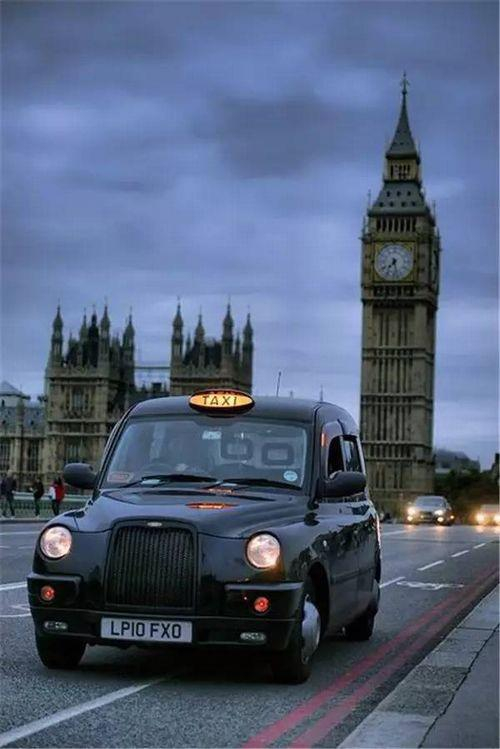 Black Hackney Cab
