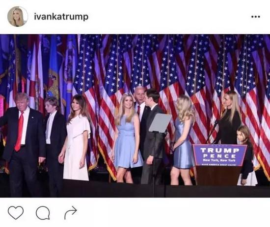 Ivanka的INS截图