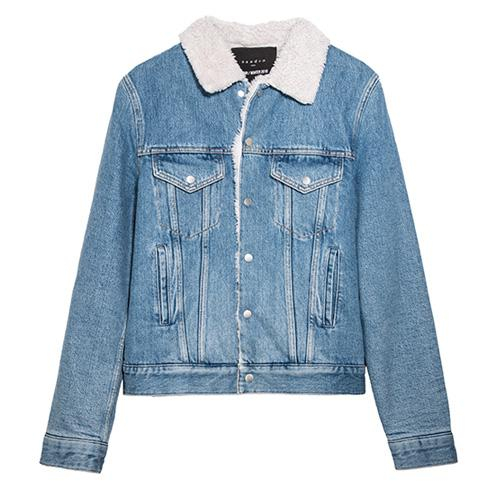 Sandro卡车司机牛仔夹克from Sandro售价：约2168元