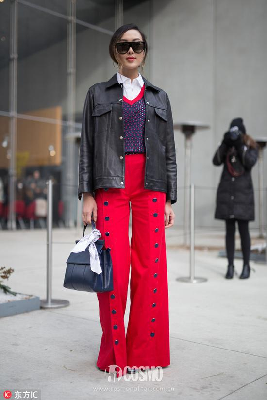 宋茜的开叉裤“走光”是假的 撩你才是真的