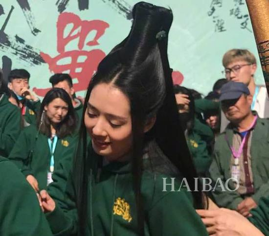 郭碧婷古装造型