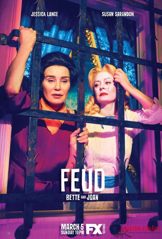 《Feud : Bette and Joan 宿敌：贝蒂和琼》电视剧海报