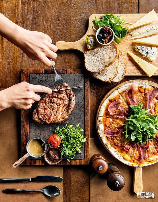 来自英国、日本和澳大利亚的牛肉成为抢手货，意大利风格的美食也是不能错过的。
