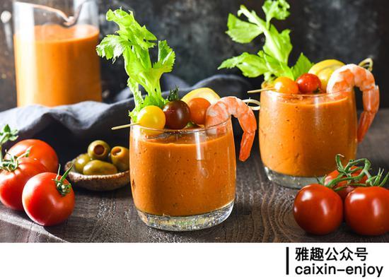 没开玩笑，真的是一杯罗宋汤……