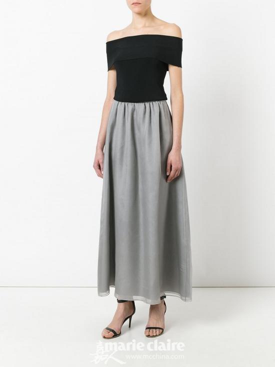 ARMANI COLLEZIONI 长款伞形半身裙¥4,611