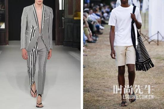 Haider Ackermann （左） J.W. Anderson（右）