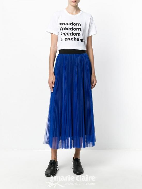 COMME DES GARÇONS GIRL 文字印花T恤