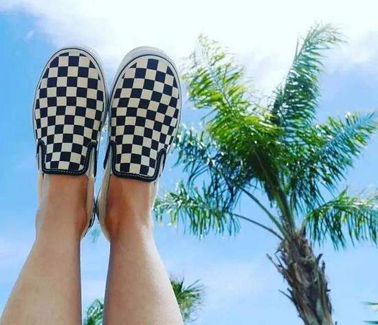 &nbsp;Vans Slip On Chex Skate 鞋款