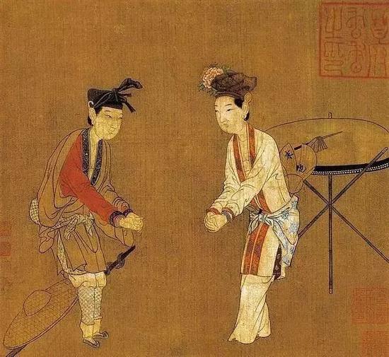 北宋 刘宗古《瑶台步月图》