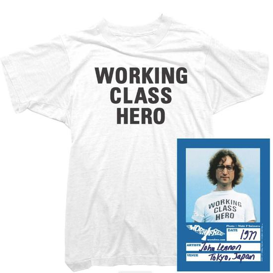 曾引领 Slogan Tee 潮流的 John Lennon | Via wornfree