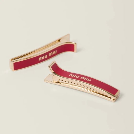 gucci gg爱心发夹