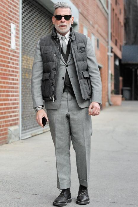 Nick Wooster（图片来源：堆糖网@死胖子）
