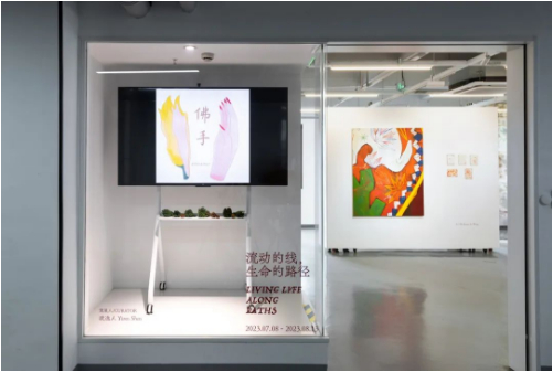 百空间香港路《流动的线，生命的路径》展览