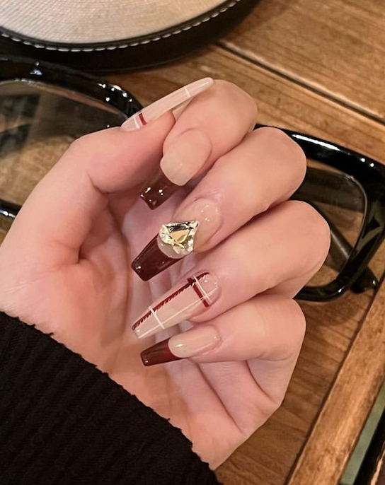 公主请看nails这些款式打开你的冬季美甲灵感
