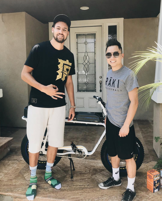 ▲Klay Thompson