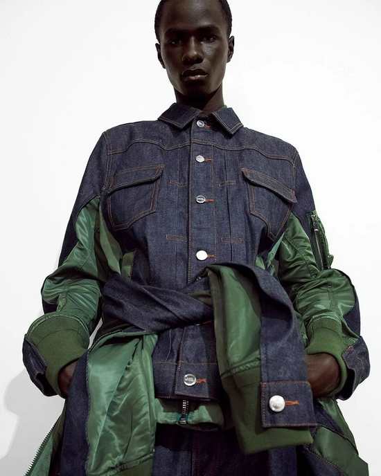 A.P.C x sacai