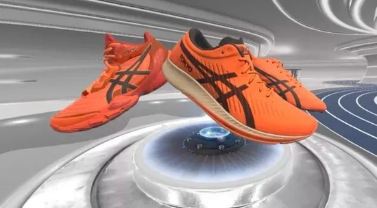 Asics 依托 VR 技术呈现新款鞋履发布