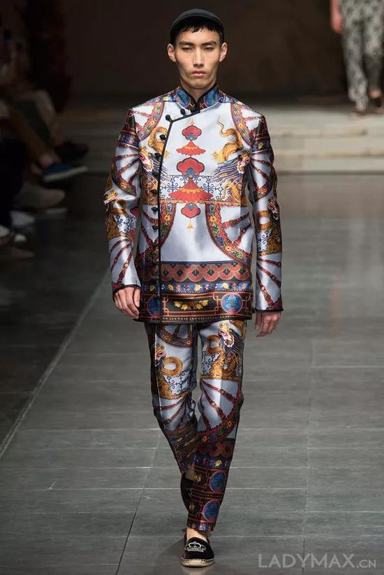 图为Dolce&Gabbana 2016春夏男装系列