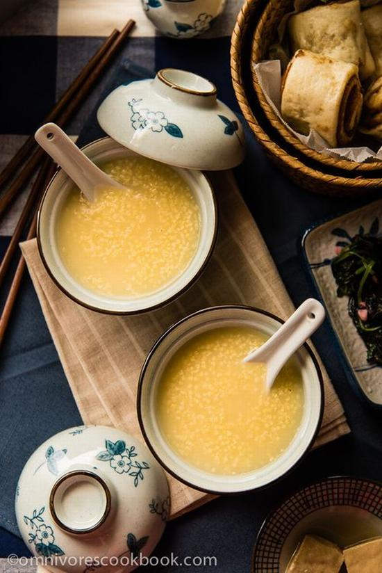 小米粥 图片来源pinterest@Vermilion Roots