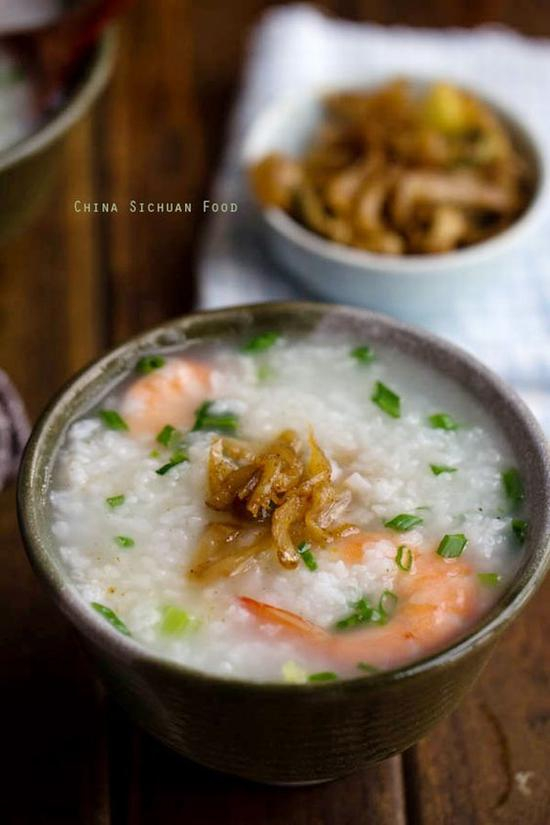 海鲜粥 图片来源www.chinasichuanfood.com