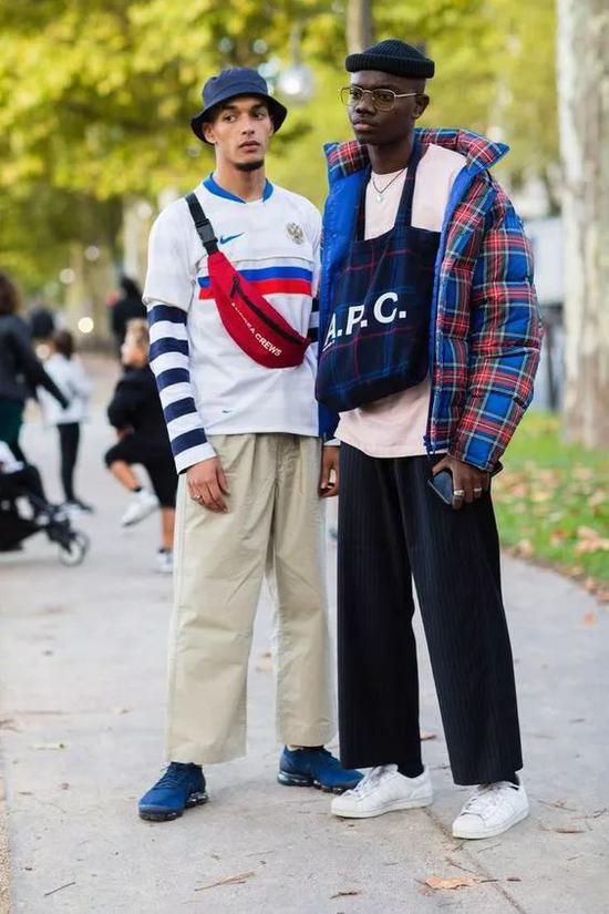 格纹棉服