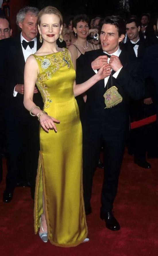 上：Christian Dior1997春季高定系列&nbsp;下：Nicole Kidman & Tom Cruise